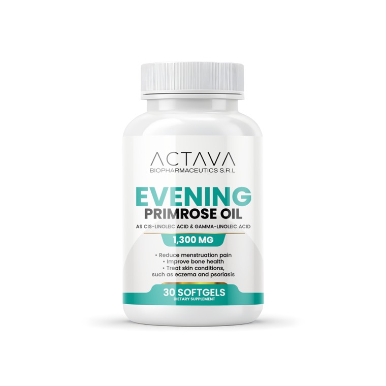 Actava Evening Primrose Oil supplement